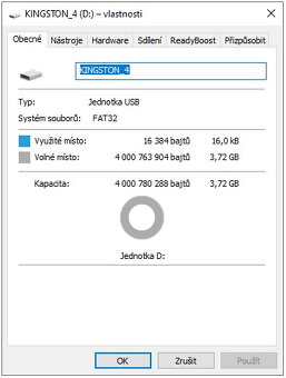USB flash disk Kingston DataTraveler 120 kapacity 4 GB - 7