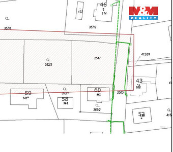 Prodej pozemku k bydlení, 820 m², Trocnov u Borovan - 7
