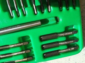 Sada závitníků Narex M1 - stará czechoslovakia - 7