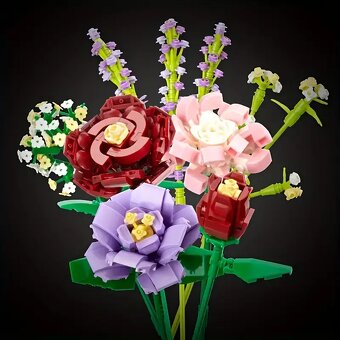 Stavebnice: Kytice Růží - 7