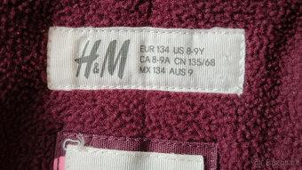 zimní bunda H&M - velikost 134 - 7