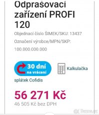 Urban odprašovací zařízení profi 120 - 7