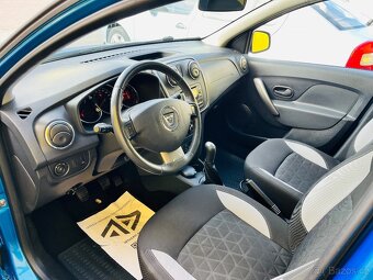DACIA SANDERO STEPWAY 0.9 i BENZÍN NAJETO JEN 90 TIS KM - 7