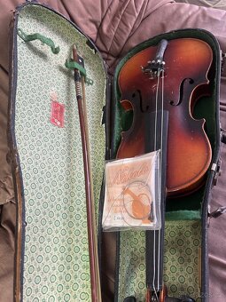 Staré housle Josef Lidl - 7