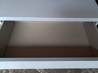 Ikea komoda Malm bílá 4 zásuvky - 7