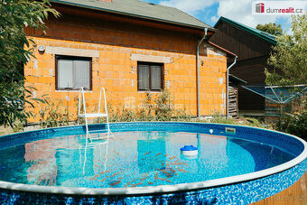 prodej krásné zděné chaty Malé Kyšice, 3+1 100 m2 s pergolou - 7