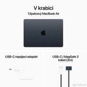 MacBook Air 13" M3 2024 Temně inkoustový/nové zboží - 7