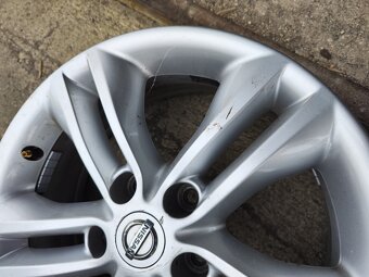 17"alu sada disků 5x114 origo Nissan Qashqai Juke Primera - 7