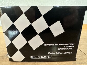 MODEL MCLAREN MP4/26 MINICHAMPS 1:18 LIMIT 1008 KS - 7