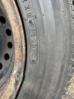 Plechove disky vw T4, Multivan, Caravelle, Transporter 6Jx1 - 7