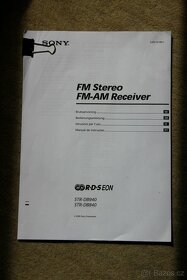 Sony STR-DB840 5.1 x 100 AV Receiver, návod, DO - 7