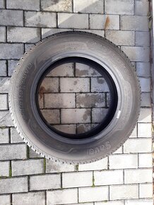 Pěkné zimní pneu Sava 225/60/17 stav nových, vzorek 8mm - 7