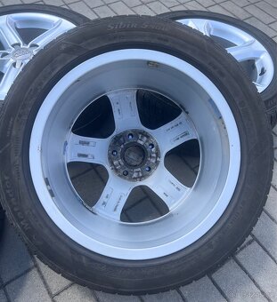 Audi A4 - 17" alu + zimní 225/50 R17 Matador 7-8mm - 7