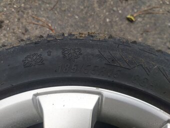 Zimní ALU BORBET OPEL R15 s pneu METEOR WINTER 185/55 R15 - 7