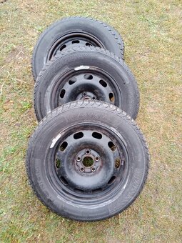 Zimní pneu 195/55 R15 disky 5x100 - 7