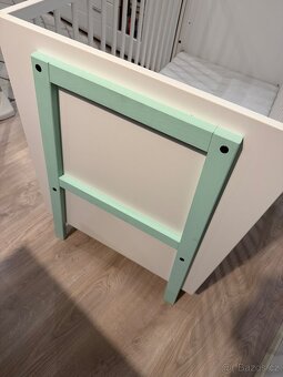 Dětská postýlka Klups bílá - 7