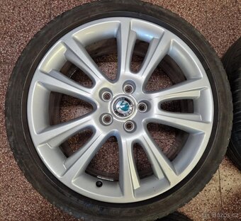Originální Alu kola 5x112 r18 letní pneu 4,5mm - 7