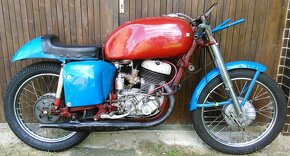 Dobový závodní motocykl silniční stavba nd rychlostní motor - 7