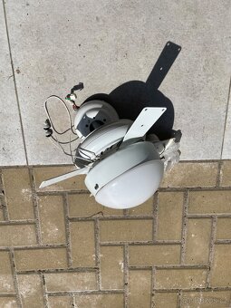 Stropní ventilátor se světlem – průměr cca 90 cm - 7