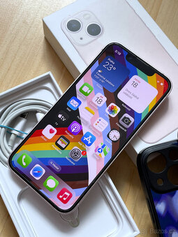 Apple Iphone 13 mini 128GB růžový / krásný stav / - 7