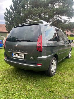Peugeot 807 2.0 HDi – 7 míst, 6 kvalt, - 7