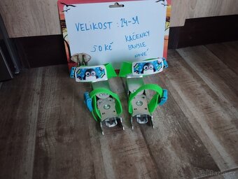 Boty kluk velikost 31,32,33 ,34 a brusle 24-31 a 29-32a - 7
