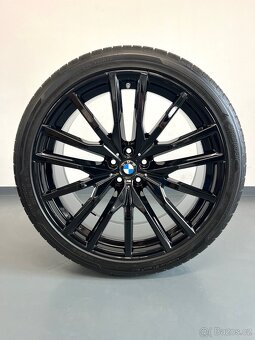 ☀️Originální alu kola BMW M742, BMW X5 G05/X6 G06, 5x112 r22 - 7