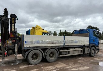Scania G440 - 6x4 - Valník + HR-PALFINGER PK 33002-EH - 7