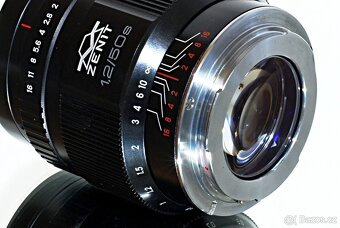 Zenitar-C 1,2/50mm bajonet Canon EF pro Sony E - 7