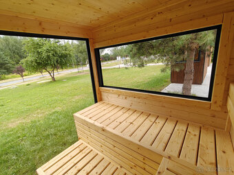 Saunový domek Diamant s odpočívárnou - 7