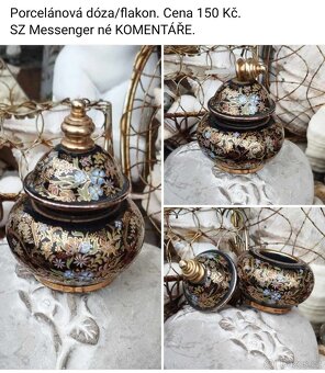 Doplňky,dekorace, porcelán a sklo. Ceny viz fota. - 7