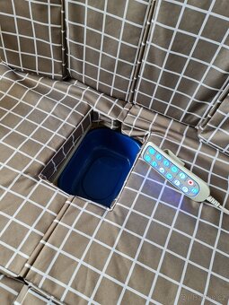 Elektrická polohovací postel Multibed s toaletou a matrací - 7