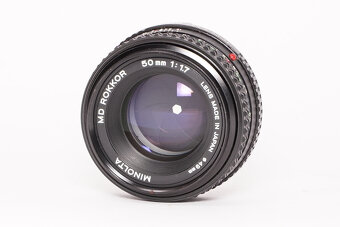 Minolta XD7, MD 50mm/1,7 - 7