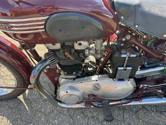 Triumph Speed Twin 500 OHV 1955 + sidecar - 7