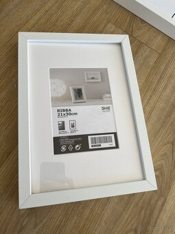 Bílé rámečky Ikea 3ks - 7