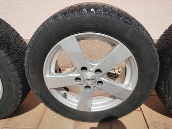 Alu kola Seat, VW, Škoda, Audi + zimní pneu 205/60 R16 - 7