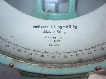 Stará velká váha Poland Lubelskie fabryki - 7