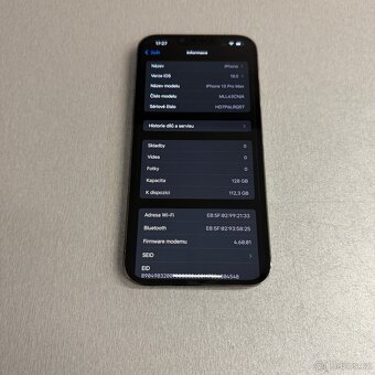 iPhone 13 Pro Max 128GB graphite, 12 měsíců záruka - 7