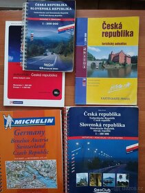 Autoatlasy, mapy, průvodci ČR i Evropa - 7