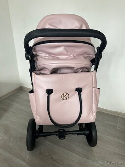 Jemně růžový kočárek Kunert Ivento 2v1 - 7