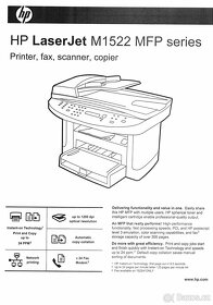 Multifunkční ČB tiskárna HP LaserJet M1522nf - 7