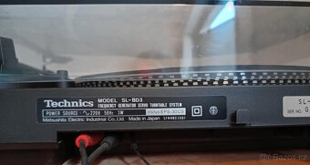 Prodám pěkný gramofon-TECHNICS SL-BD3 - 7