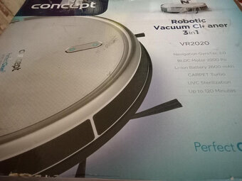 Robotický vysavač Concept s mopem a DO - 7