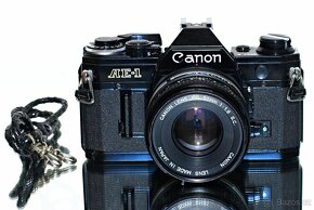 Canon AE-1 Black + FD 1,8/50mm S.C. TOP STAV - 7