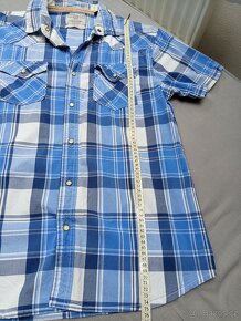 Pánská košile, krátký rukáv, XL - 7