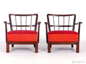 Křesla THONET po přečalounění, 2 kusy. - 7
