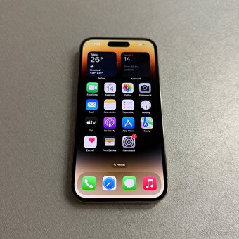 iPhone 14 Pro 256GB zlatý, jako nový bez škrábance - 7