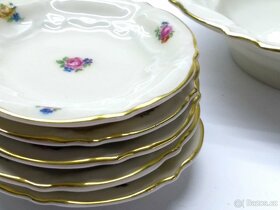 Unikátní starožitná porcelánová souprava - 7