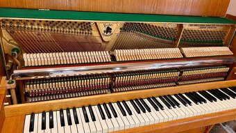 Pianino August Förster, světlý dub - 7