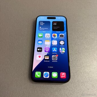 iPhone 15 Pro 256GB, 100% baterie, bez škrábance - 7